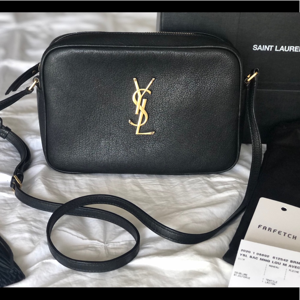 Saint Laurent Lou monogram camera bag